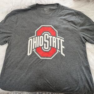 Gray Ohio State Varsity Sports T-Shirt